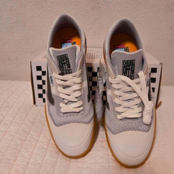 Vans Ave Pro Knit Men 8 White Gum bottom UltimateWaffle 112025 - Picture 4 of 8